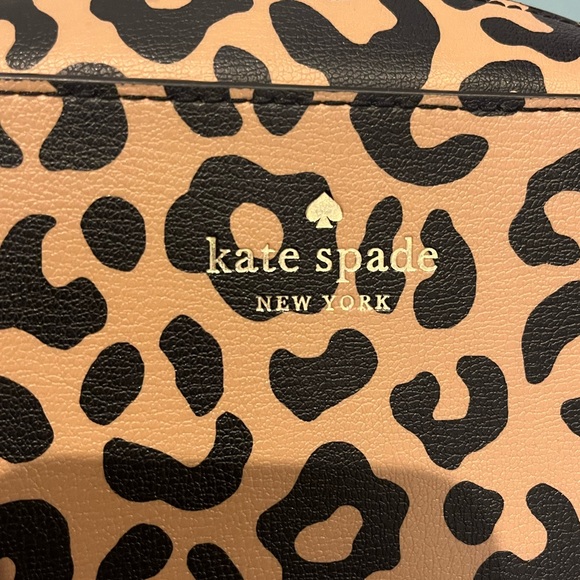 Kate Spade Tan and Black Leopard Crossbody Bag - Picture 3 of 3